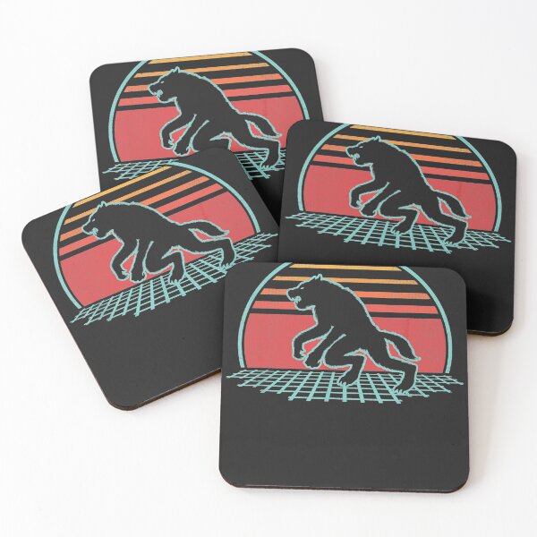 Item preview, Werewolf Retro Vintage 80s Style Gift designed and sold by Faulkshop2.