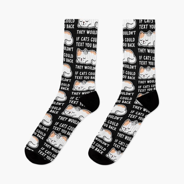 Item preview, Si los gatos pudieran enviarte un mensaje de texto, no lo harían designed and sold by TashaVector.
