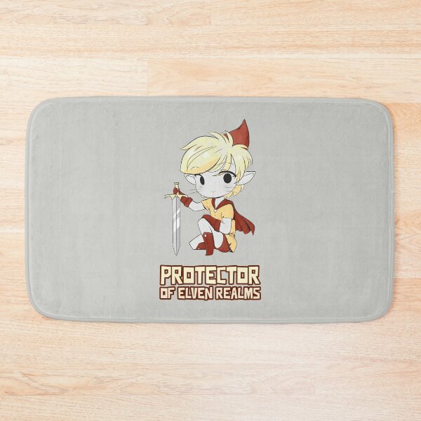 Item preview, Chibi Protector of Elven Realms Elf Fighter Champion RPG designed and sold by WPahat.
