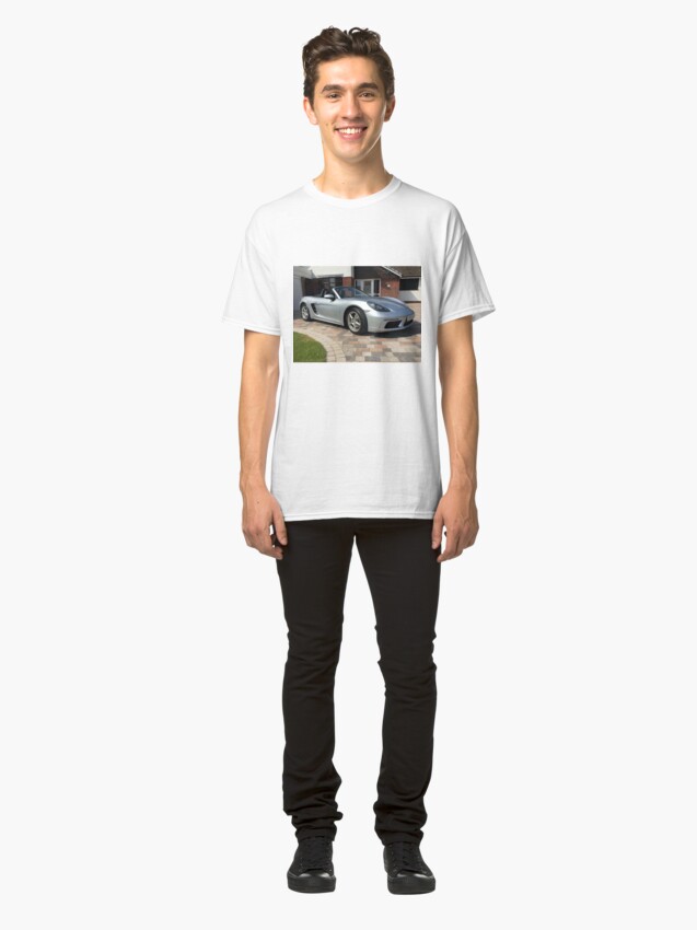 Alternate view of 718 Porsche Boxster, front view. Classic T-Shirt