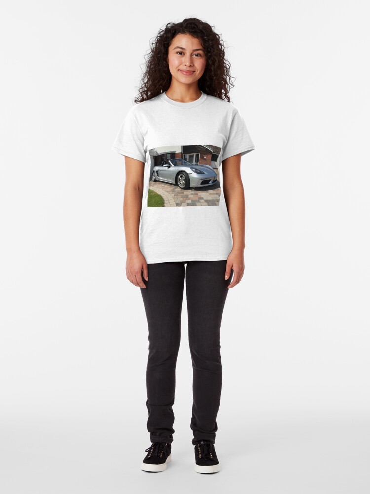 Alternate view of 718 Porsche Boxster, front view. Classic T-Shirt