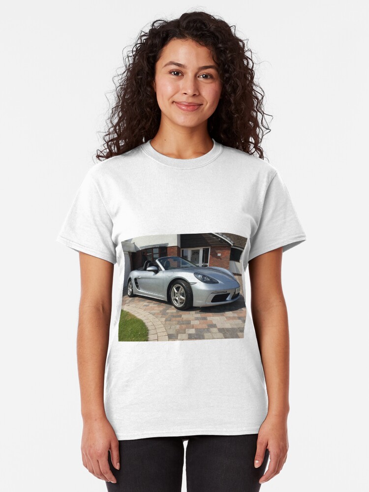 Alternate view of 718 Porsche Boxster, front view. Classic T-Shirt