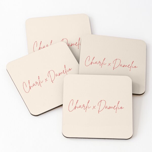 Item preview, Cute charli damelio name in red cursive  for tik tok queen designed and sold by MNCO.