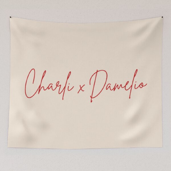 Item preview, Cute charli damelio name in red cursive  for tik tok queen designed and sold by MNCO.
