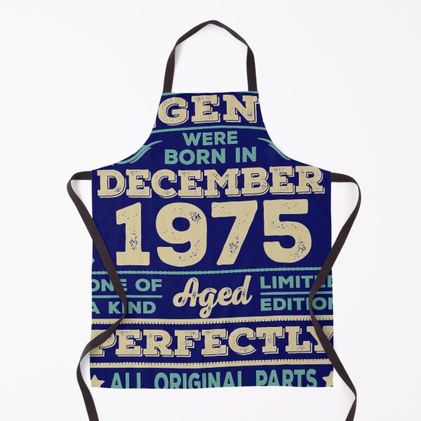 Item preview, Birthday Legends were born in december 1975 46 years designed and sold by karleen252.