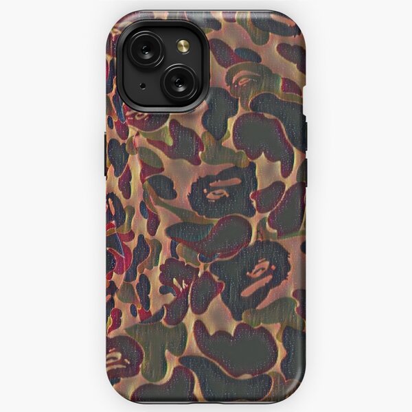 BAPE Color Camo Shark iPhone 12/12 Pro Case Purple