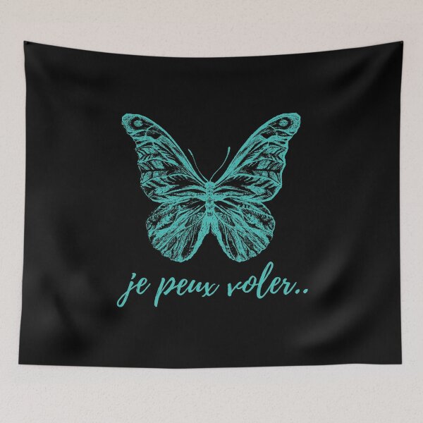 Item preview, I can fly - popular french quotes lovers theme gifts designed and sold by RebelliousRosee.
