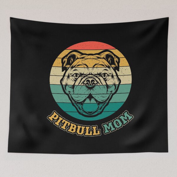 Item preview, Proud Pitbull Mom Pit Bull Lover designed and sold by Hananiah Merch.