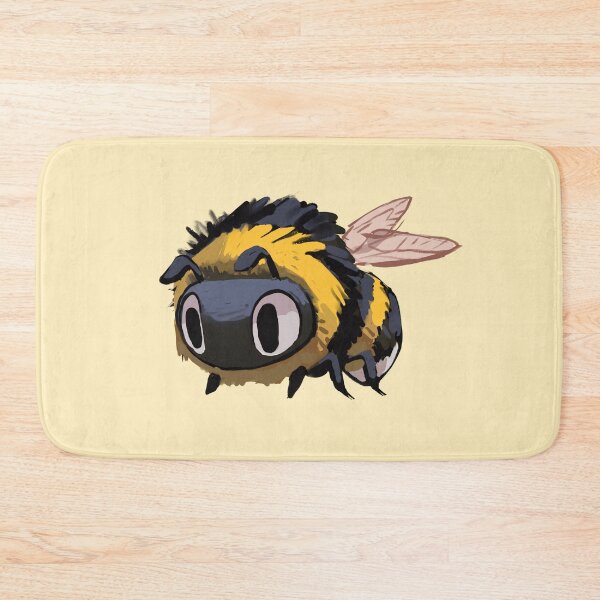 Item preview, Fluffy Bumble Bee, Cute Cartoon Bee designed and sold by Emo Barkz.