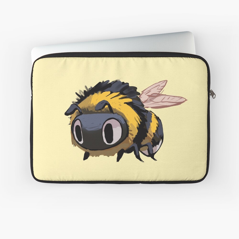 Fluffy Bumble Bee, Cute Cartoon Bee