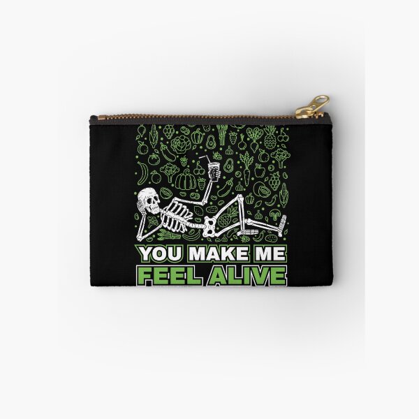 Item preview, You make me feel alive funny skeleton designed and sold by Hananiah Merch.