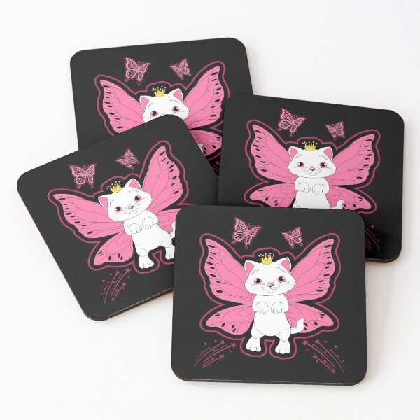 Item preview, Butterfly Kitten Fairy designed and sold by Hananiah Merch.