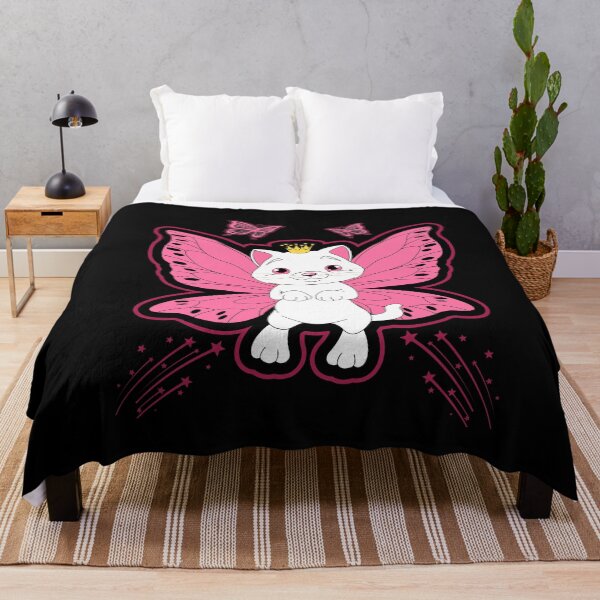 Item preview, Butterfly Kitten Fairy designed and sold by Hananiah Merch.