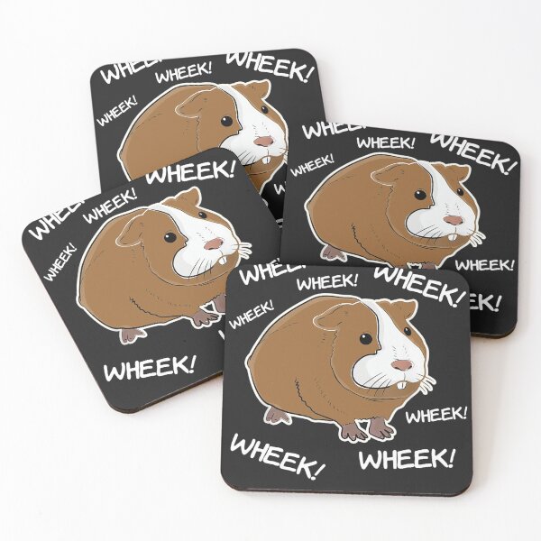 Item preview, Wheek Wheek Squeaky Guinea Pig Brown Hamster Guinea designed and sold by Faulkshop2.