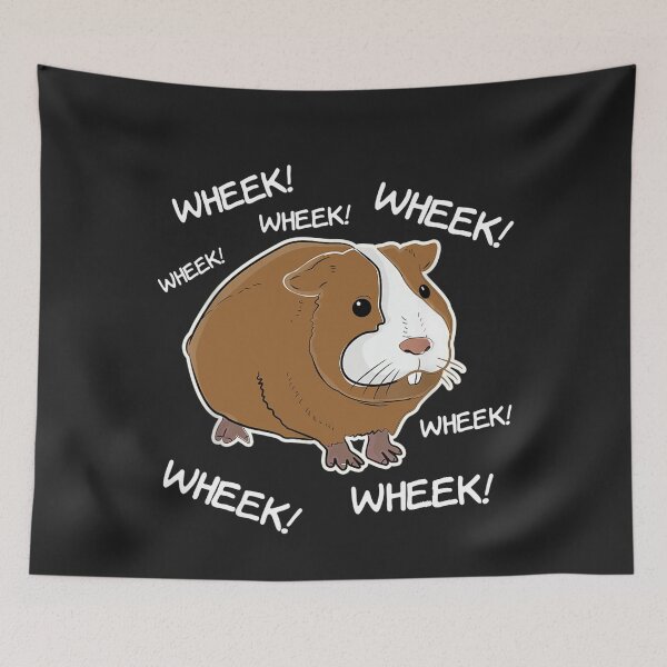 Item preview, Wheek Wheek Squeaky Guinea Pig Brown Hamster Guinea designed and sold by Faulkshop2.