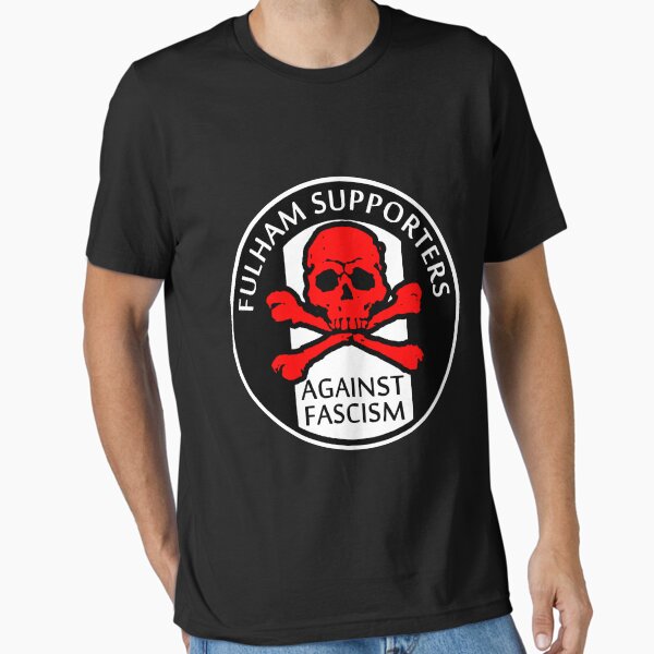 Vista previa del artículo con la obra «Camiseta clásica Aficionados del Fulham contra el fascismo», diseñado y vendido por henrywalker1.