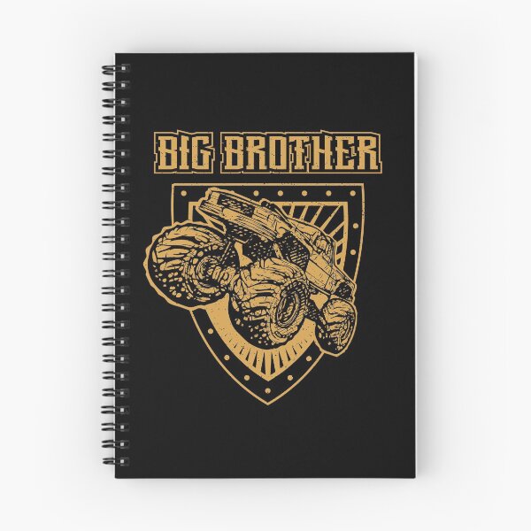 Item preview, Big Brother Monster Truck Toddler designed and sold by Hananiah Merch.