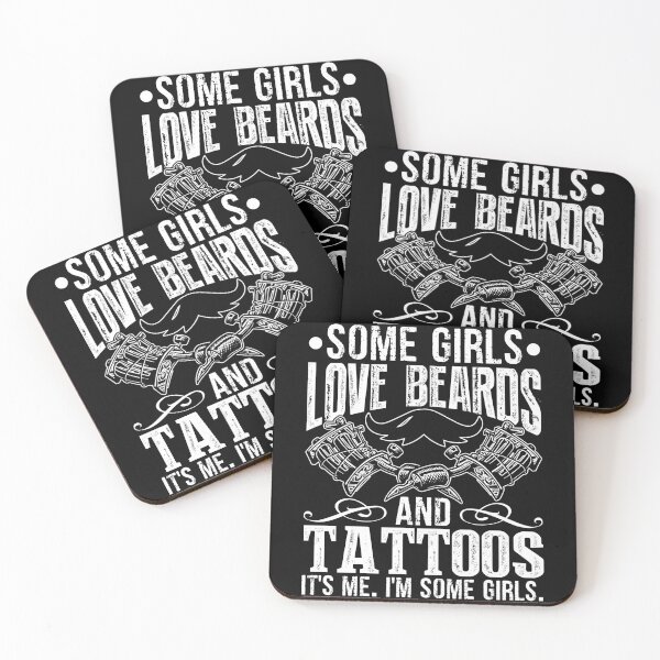 Item preview, Some Girls Love Beards And Tattoos It's Me I'm Some Girls Shirt designed and sold by jvtee.