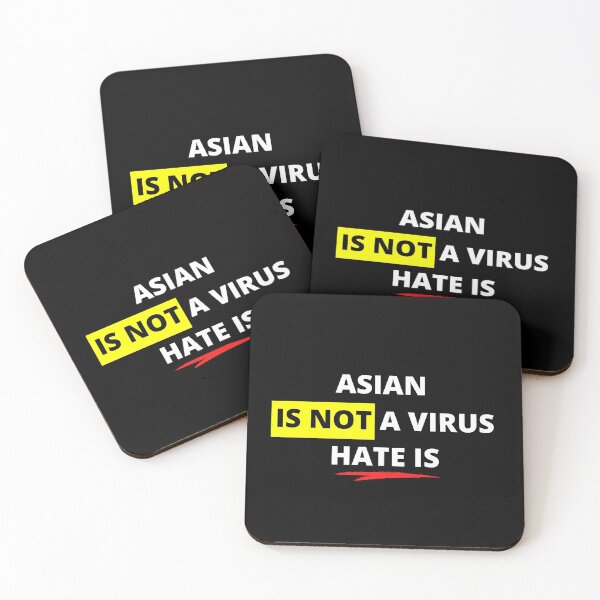 Item preview, Asian is Not A Virus Hate Is designed and sold by ModkMerch.