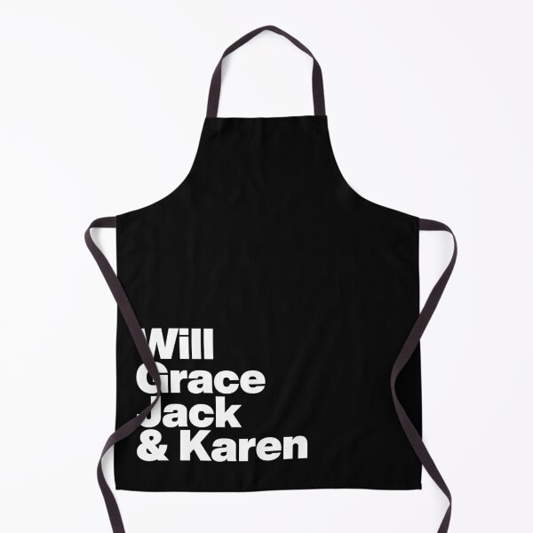 Item preview, Will And Grace - Will Grace Jack And Karen - White Text designed and sold by TypeHaus™.