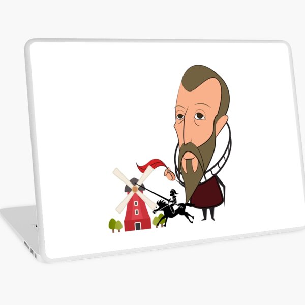 Miguel de Cervantes Vinilo para portátil