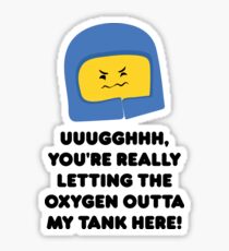 Lego Movie - Benny Quote Sticker