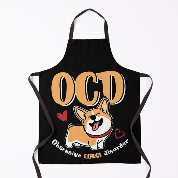 Item preview, Obsessive Corgi Disorder Dog Pun designed and sold by Hananiah Merch.
