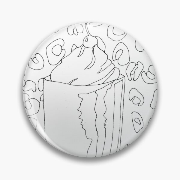 Item preview, Colour-in Apparel and Merchandise Milkshake Diner designed and sold by ClosLineDesigns.