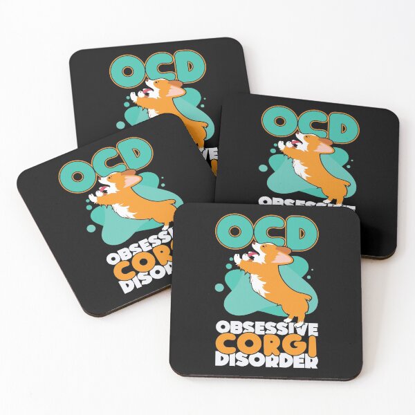 Item preview, Obsessive Corgi Disorder Dog Pun designed and sold by Hananiah Merch.