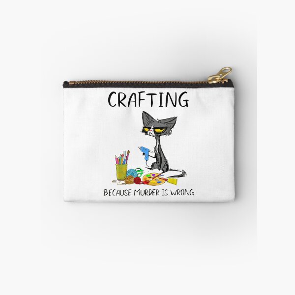 Item preview, Crafting CRAFTING BECAUSE MURDER IS WRONG designed and sold by theangelfaith.