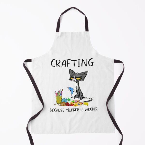 Item preview, Crafting CRAFTING BECAUSE MURDER IS WRONG designed and sold by theangelfaith.