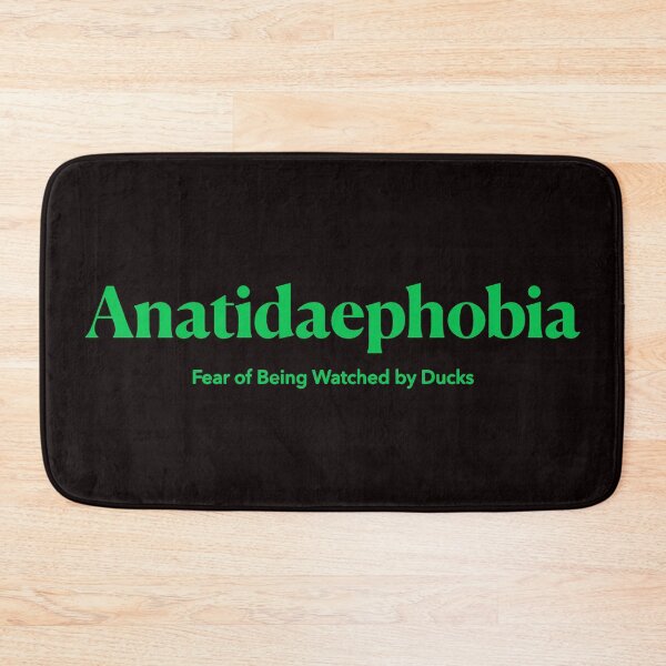 Item preview, Anatidaephobia - The Fear of Being Watched by Ducks - Light Green Design designed and sold by nabeArtist.