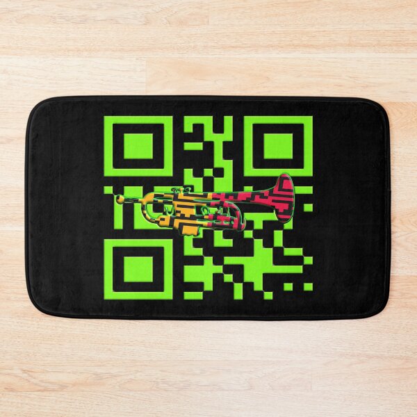 Aperçu de l'œuvre TA TROMPETTE POUR TOUJOURS - SCANNE-MOI - GÉNÉRATEUR DE CODES QR créée et vendue par Ralek.