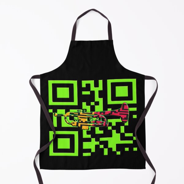 Aperçu de l'œuvre TA TROMPETTE POUR TOUJOURS - SCANNE-MOI - GÉNÉRATEUR DE CODES QR créée et vendue par Ralek.