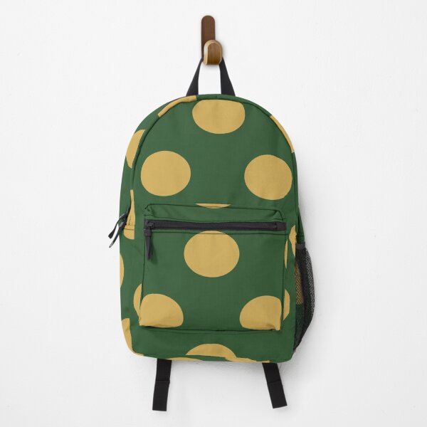 Item preview, Large GOLD and PINE GREEN POLKA DOTS designed and sold by RachelMacht.