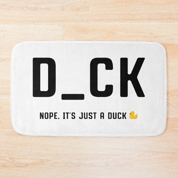 Item preview, d_ck nope it's just a duck designed and sold by reedbull.