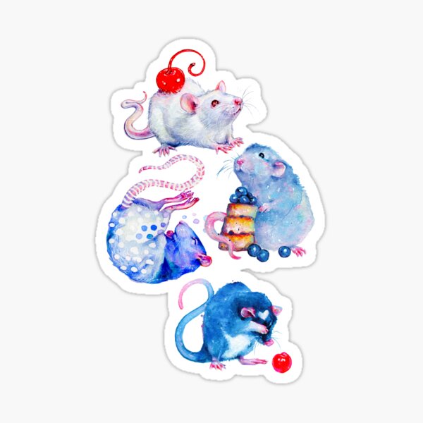 Sweet Rats Sticker