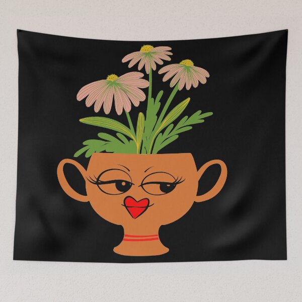 Item preview, Beautiful Smiley Vase Plant designed and sold by PriyanDecor.
