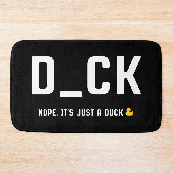 Item preview,  d_ck nope it's just a duck designed and sold by reedbull.