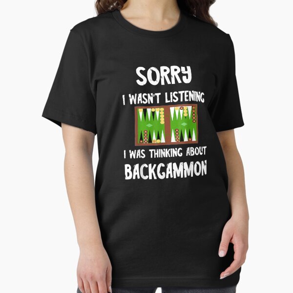 Item preview, Backgammon Player Strategy Board Game Playing Backgammon T-Shirt designed and sold by Lukifo-Paladin.
