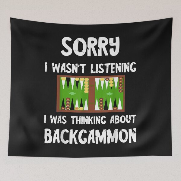 Item preview, Backgammon Player Strategy Board Game Playing Backgammon T-Shirt designed and sold by Lukifo-Paladin.