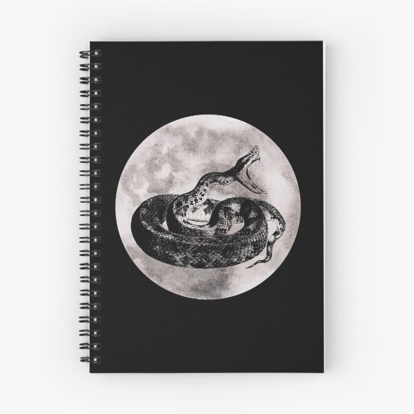 Item preview, Snake on the moon designed and sold by CrazyHowCool.