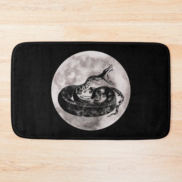 Item preview, Snake on the moon designed and sold by CrazyHowCool.