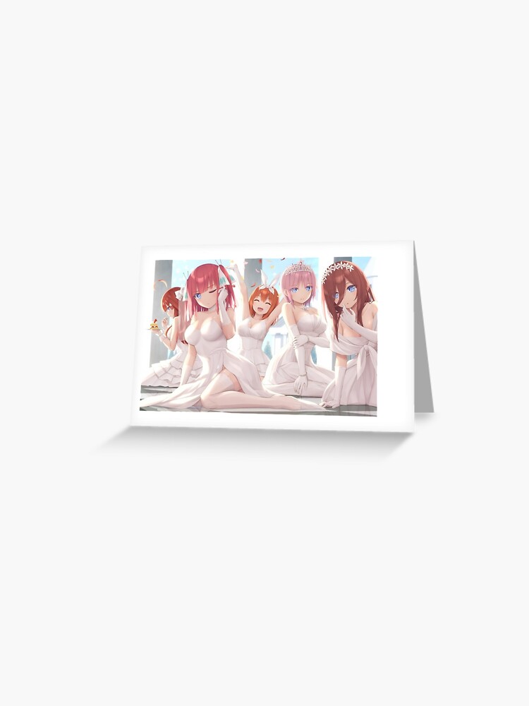 5Toubun no Hanayome - Quintuplets Greeting Card for Sale by Kami-Anime