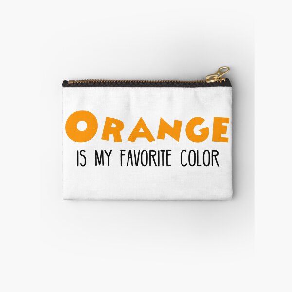 Item preview, Orange Is My Favorite Color designed and sold by Mooostickers.
