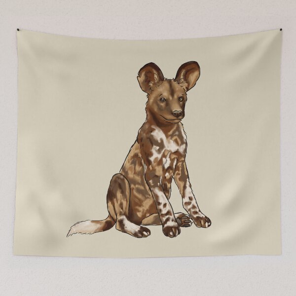 Item preview, African wild dog designed and sold by Milanicole.
