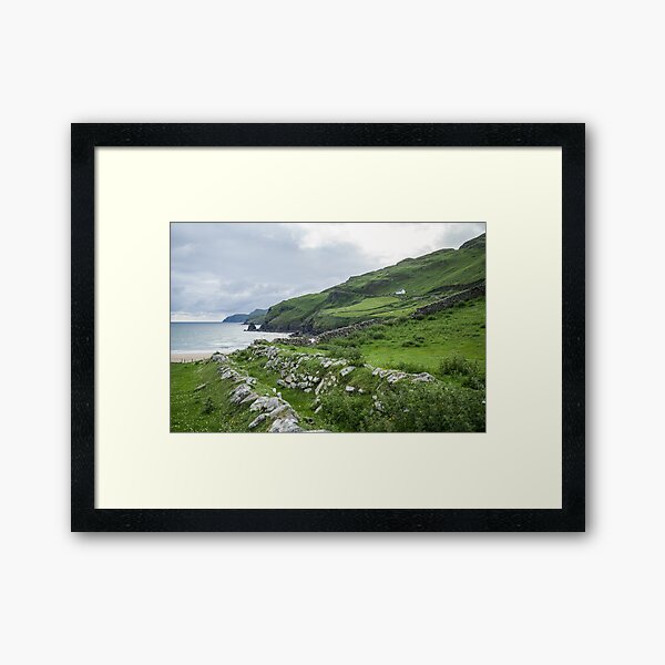 Muckross Coast, Kilcar, Co. Donegal Framed Art Print