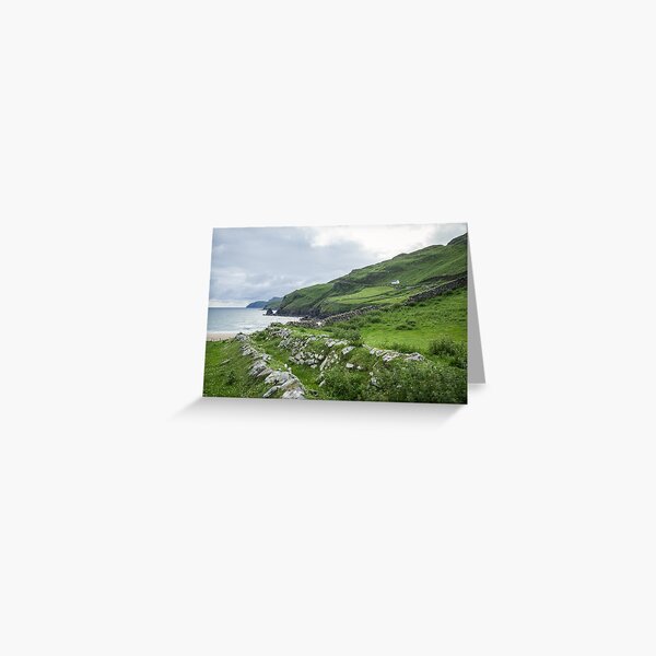 Muckross Coast, Kilcar, Co. Donegal Greeting Card