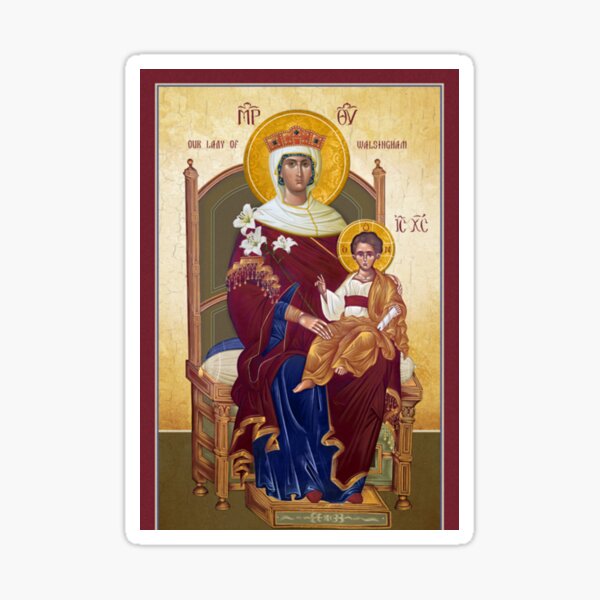 Item preview, Our Lady Of Walsingham - The Theotokos designed and sold by DiverseMerch.