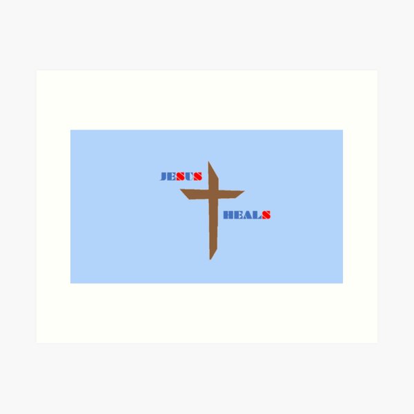 Item preview, JESUS HEALS designed and sold by wildlittlefan.